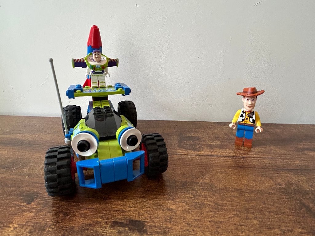 LEGO Toy Story1   4 set's, Verzenden, Inclusief instructies, Lego, Zo goed als nieuw