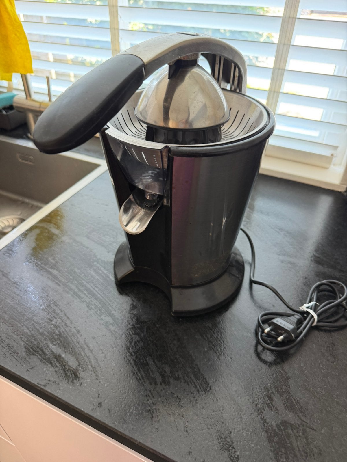 Electrische citruspers, Witgoed en Apparatuur, Juicers, Ophalen of Verzenden, Zo goed als nieuw, Elektrisch, Citruspers