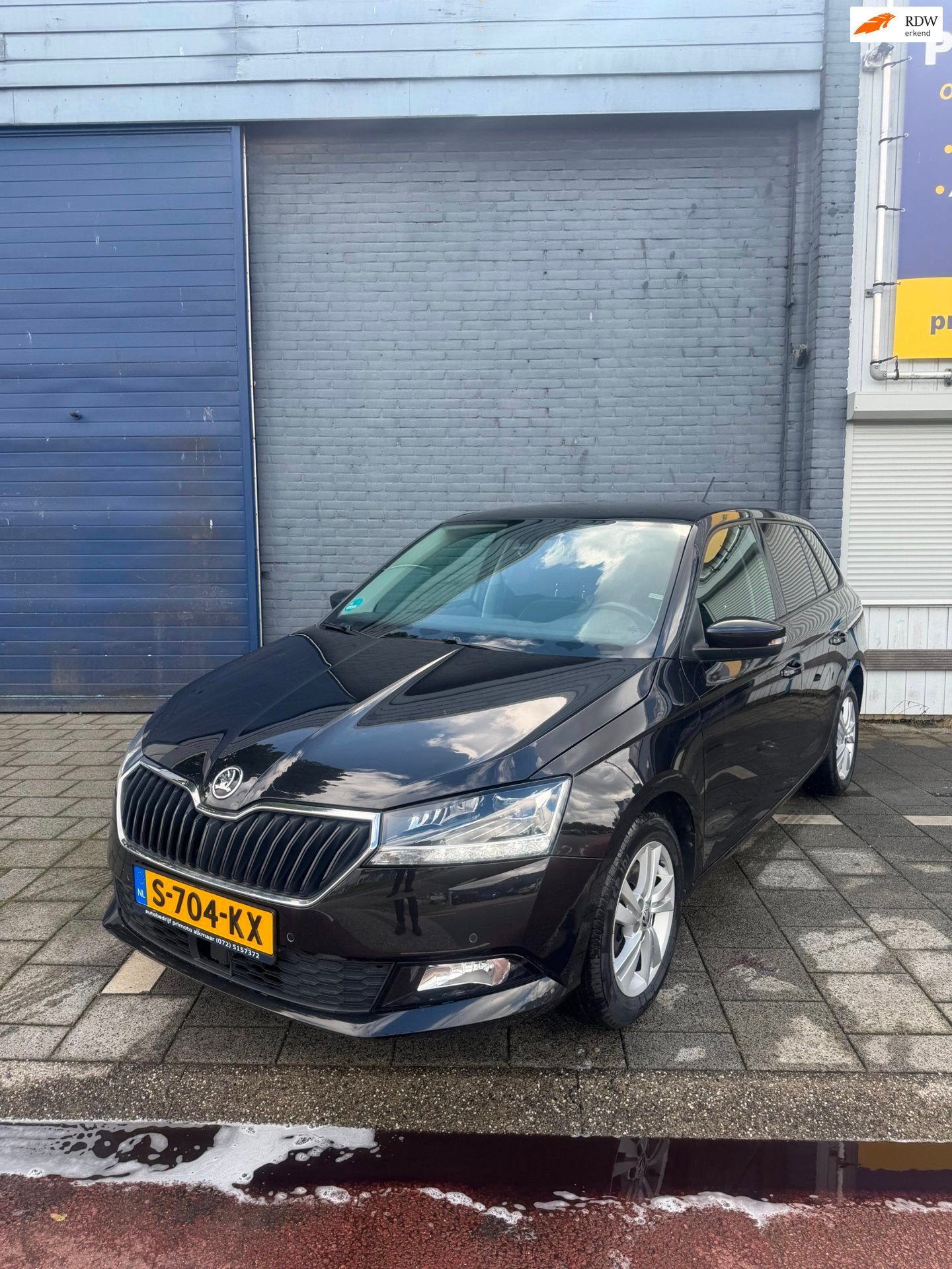 Skoda Fabia Combi 1.0 TSI Monte Carlo DSG PDC CAMERA APPCARP, Gebruikt, Euro 6, Zwart, 1100 kg