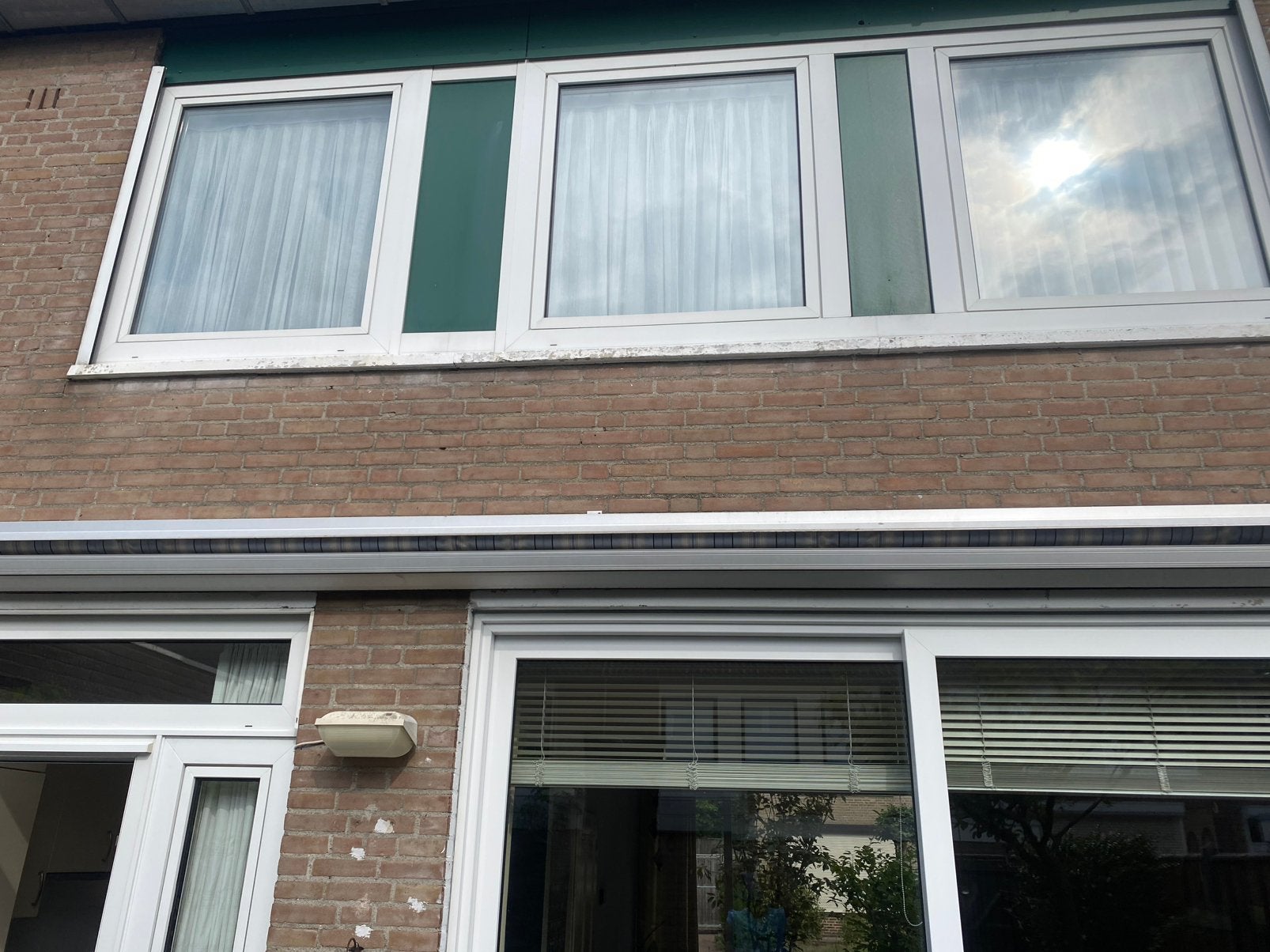 Zonnewering, Tuin en Terras, Zonneschermen, Ophalen, Gebruikt, Overige typen, 450 cm of meer