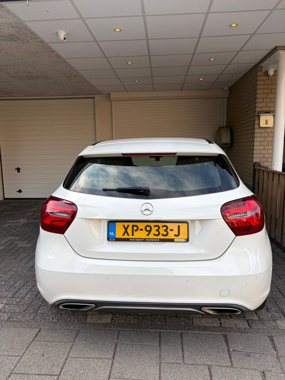Mercedes-Benz A-Klasse A180 1.6 Blue EFF Aut7 2016 Wit, Auto's, Mercedes-Benz, 4 cilinders, 1595 cc, 1200 kg, 19 km/l