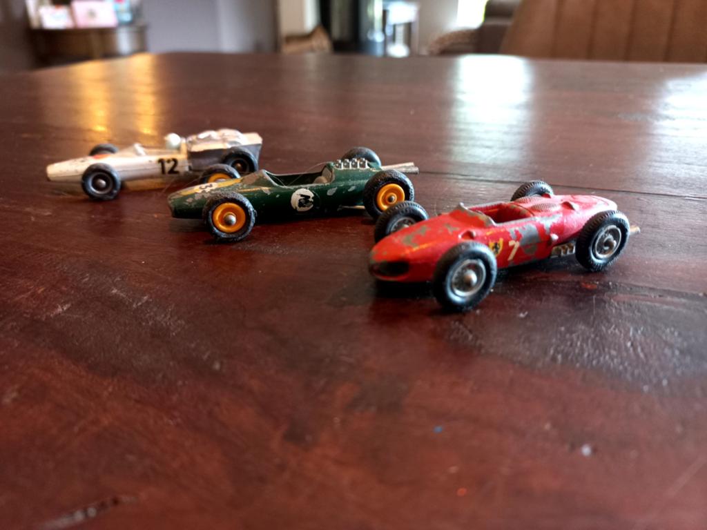F1 Ferrari, F1 Lotus, F1 Ford jaren 60 set., Ophalen of Verzenden, Auto