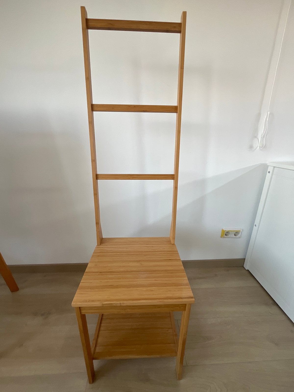 Ikea Ragrund bamboe handdoekenrek stoel, Huis en Inrichting, Ophalen of Verzenden, Gebruikt