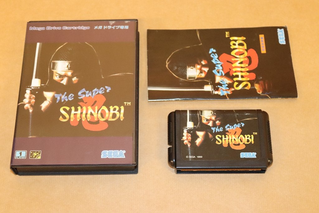 The Super Shinobi Sega Mega Drive Japan, 1 speler, Ophalen of Verzenden, Zo goed als nieuw, Vanaf 3 jaar