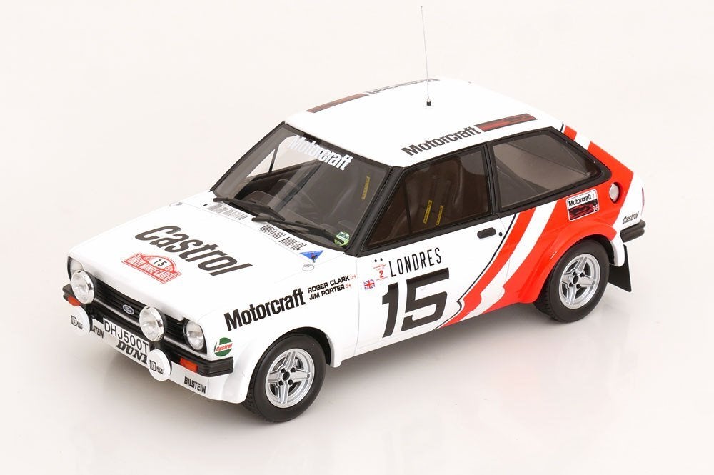 OttoMobile 1:18 Ford Fiesta 1600 Gr.2 No.15 Monte Carlo, Hobby en Vrije tijd, Ophalen of Verzenden, Nieuw, Auto, OttOMobile