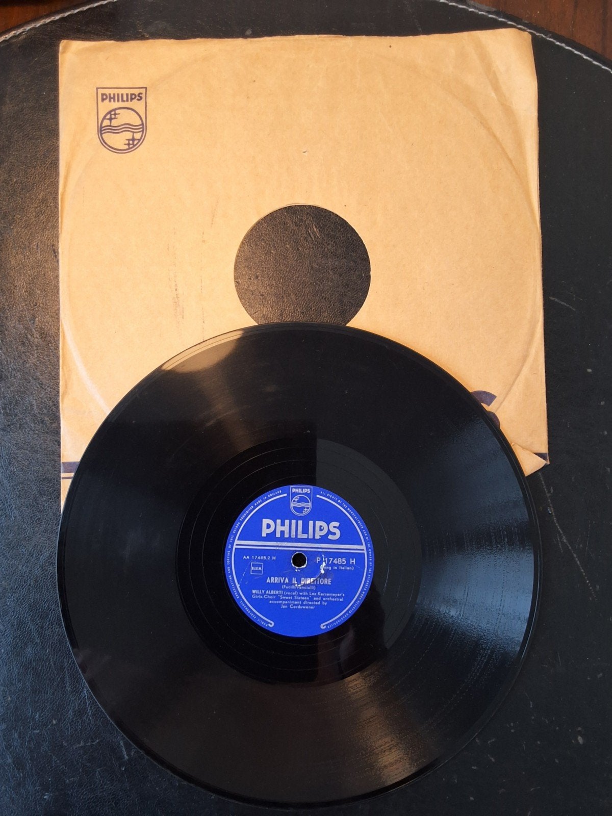 Willy Alberti - Ci Ciu Ci / Arriva il direttore (78 toeren), Cd's en Dvd's, Vinyl Singles, Ophalen, Gebruikt, 10 inch, Voor 1960