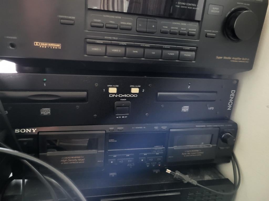 Denon DN-D4000 Dubbele CD Speler - Professionele Kwaliteit, Ophalen of Verzenden, Gebruikt, Overige merken, Wisselaar