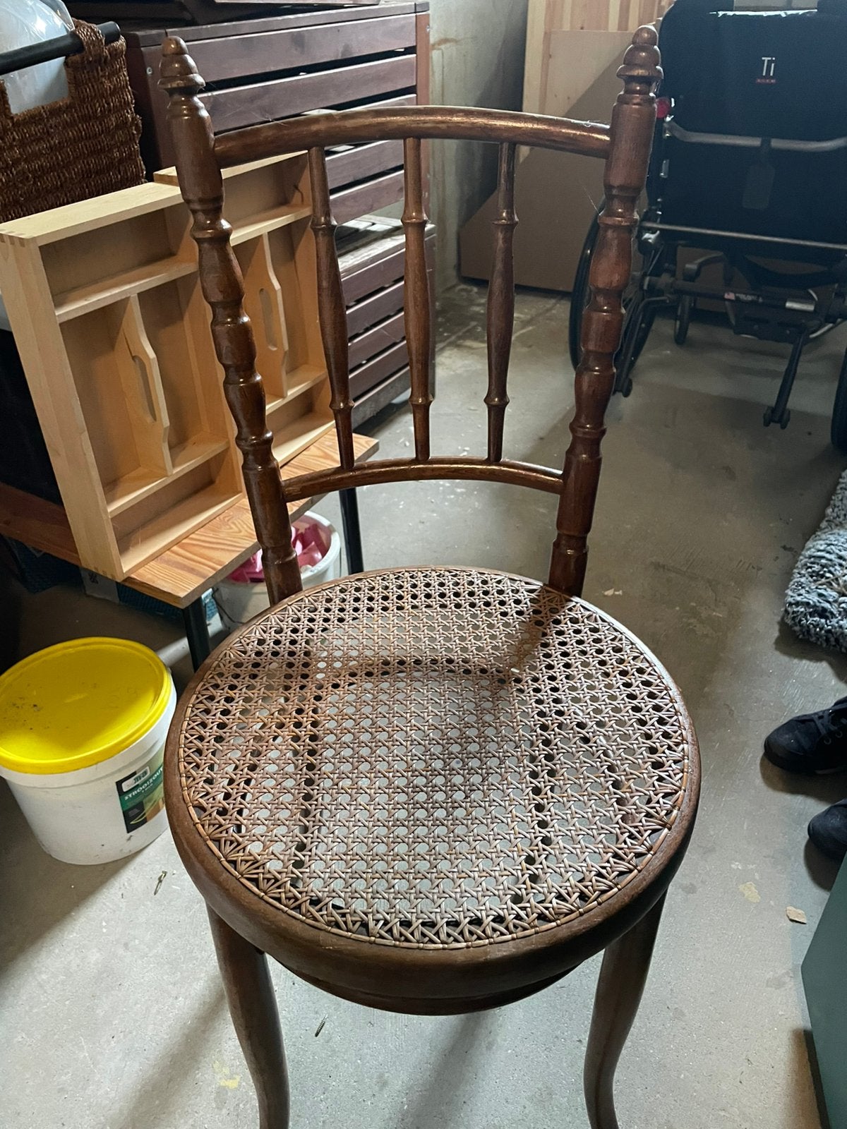 Vintage Thonet Mundes stoel, Ophalen