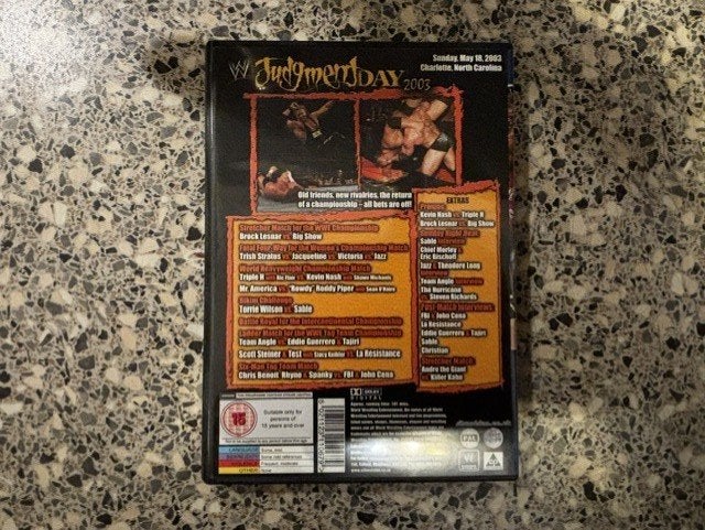 WWE Judgment Day 2003, Engels, Overige typen, Ophalen of Verzenden, Zo goed als nieuw