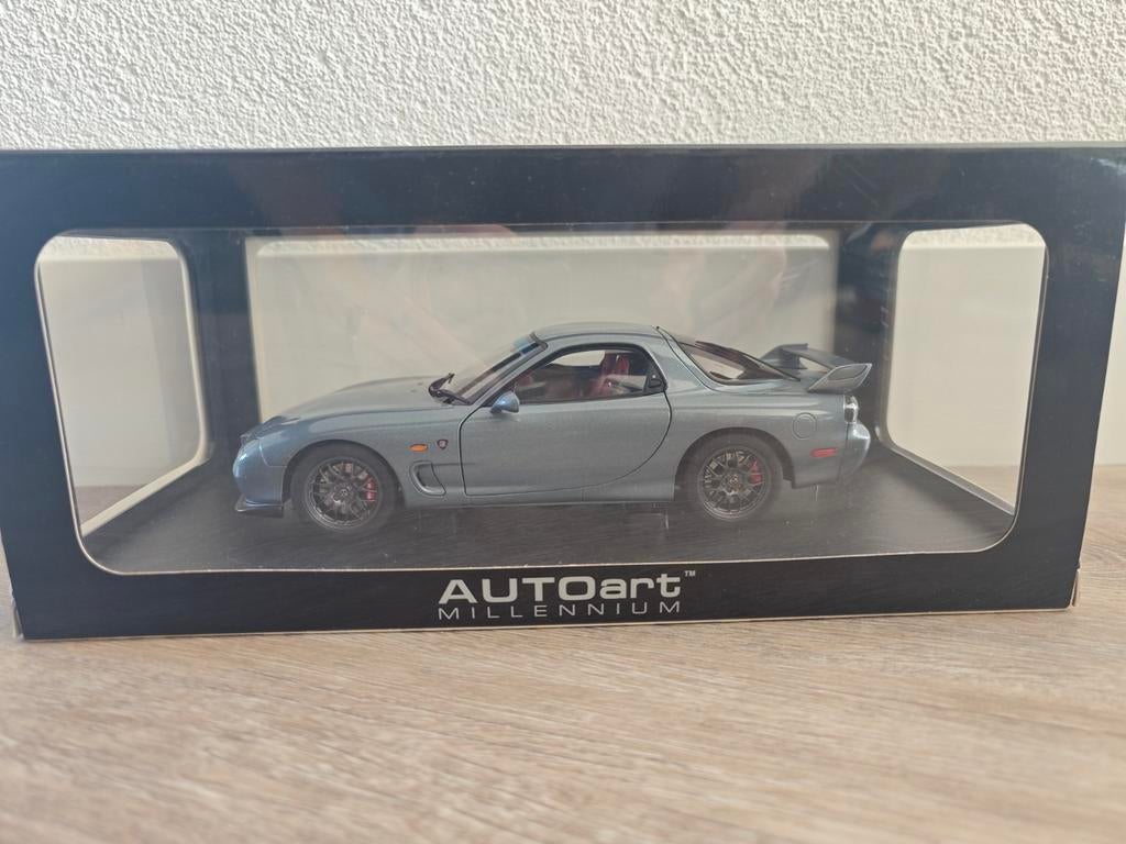 Autoart Mazda RX-7 (FD) Spirit R Type A Titanium Grey 75987, Hobby en Vrije tijd, Modelauto's | 1:18, Ophalen of Verzenden, Nieuw