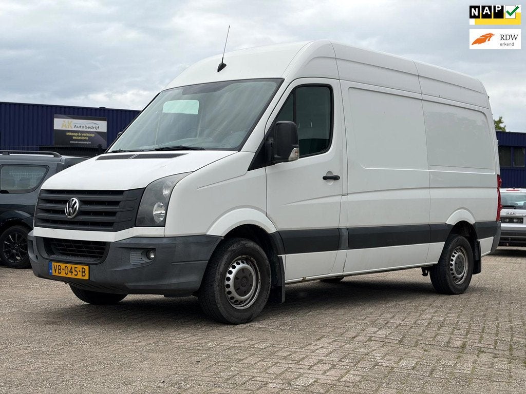 Volkswagen Crafter 35 2.0 TDI L2H2 BM Export, Auto's, Bestelauto's, Euro 5, Gebruikt, 4 cilinders, Wit