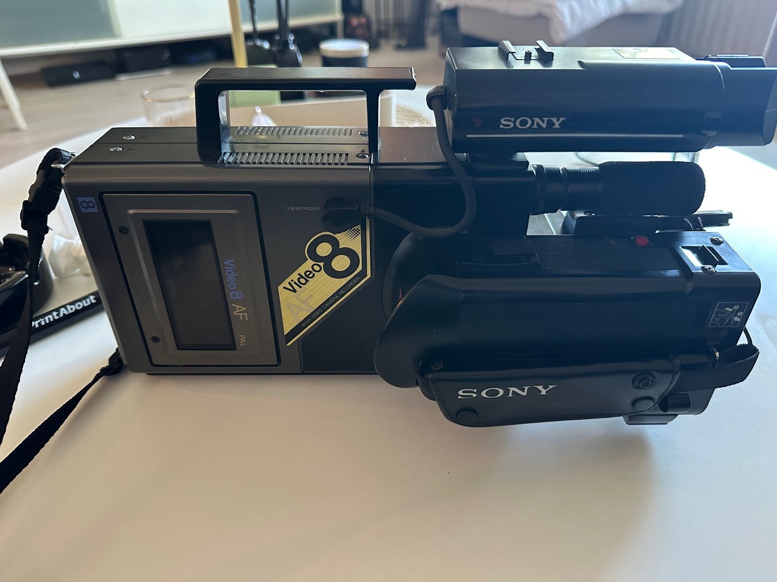 Vintage Sony Video 8 AF Camcorder - Compleet met accessoires