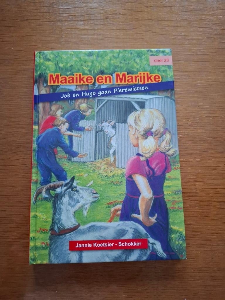 Maaike en Marijke Job en Hugo gaan Pierewietsen, Fictie algemeen, Ophalen of Verzenden, Jannie Koetsier-Schokker, Zo goed als nieuw