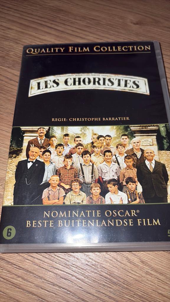 Les Choristes op dvd., Cd's en Dvd's, Vanaf 16 jaar, Ophalen of Verzenden, Zo goed als nieuw, Overige gebieden