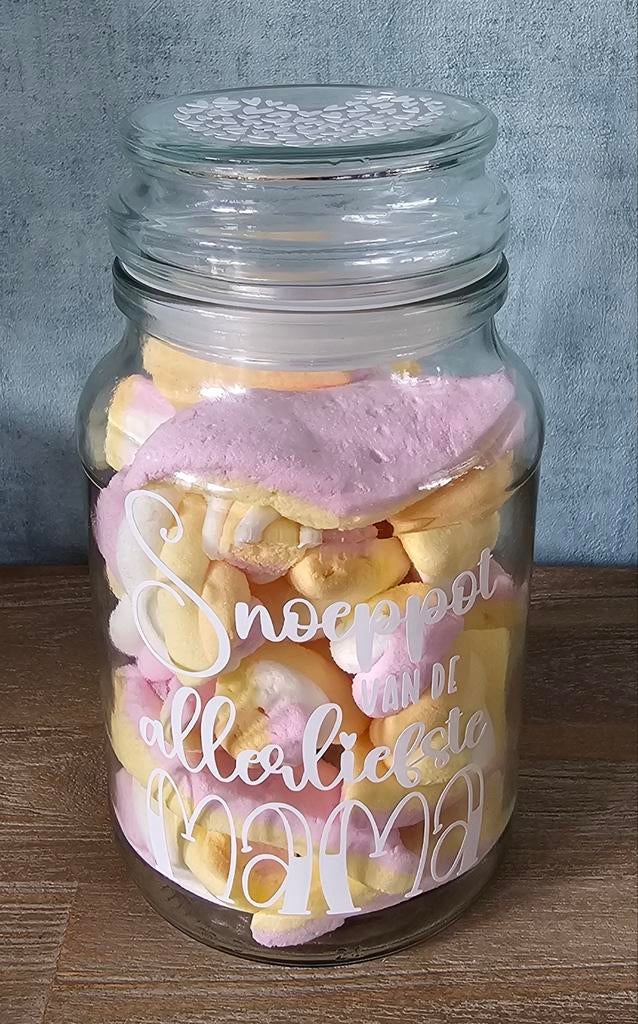 Moederdag snoeppot, Meerkleurig, Overige stijlen, Nieuw, Ophalen of Verzenden