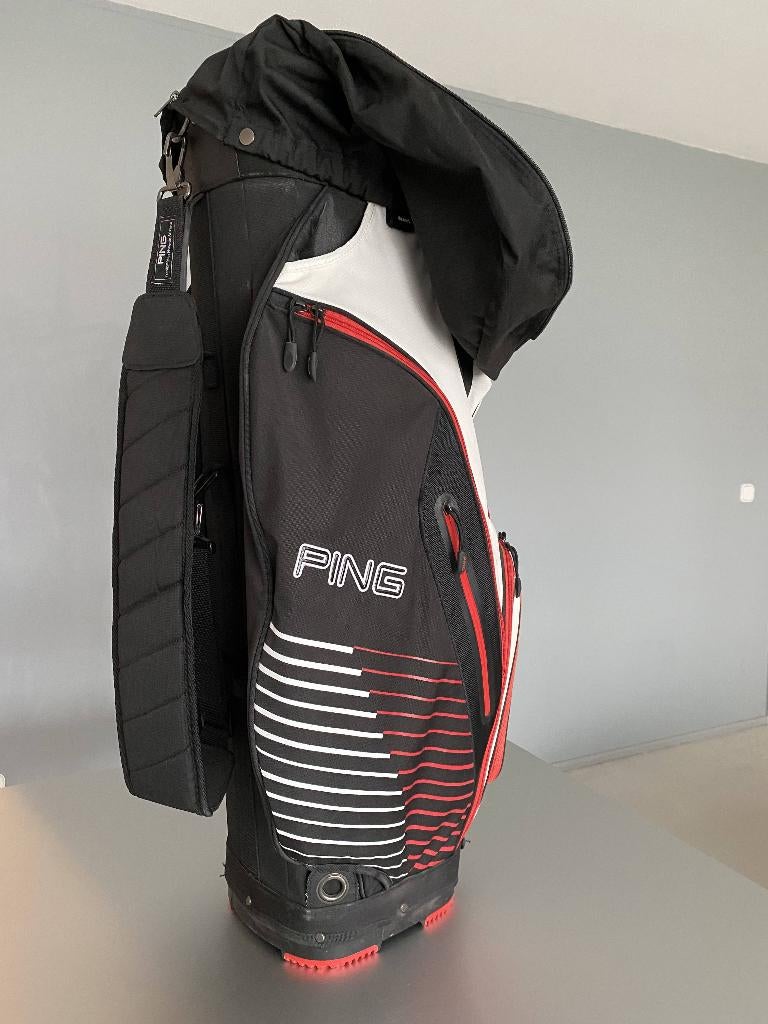 Ping Pioneer cart bag golftas, Sport en Fitness, Golf, Ophalen of Verzenden, Gebruikt, Tas, Ping