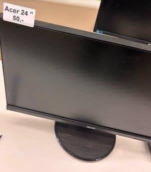Acer 24 inch monitor, Nieuw, Full HD, Ophalen of Verzenden, LED