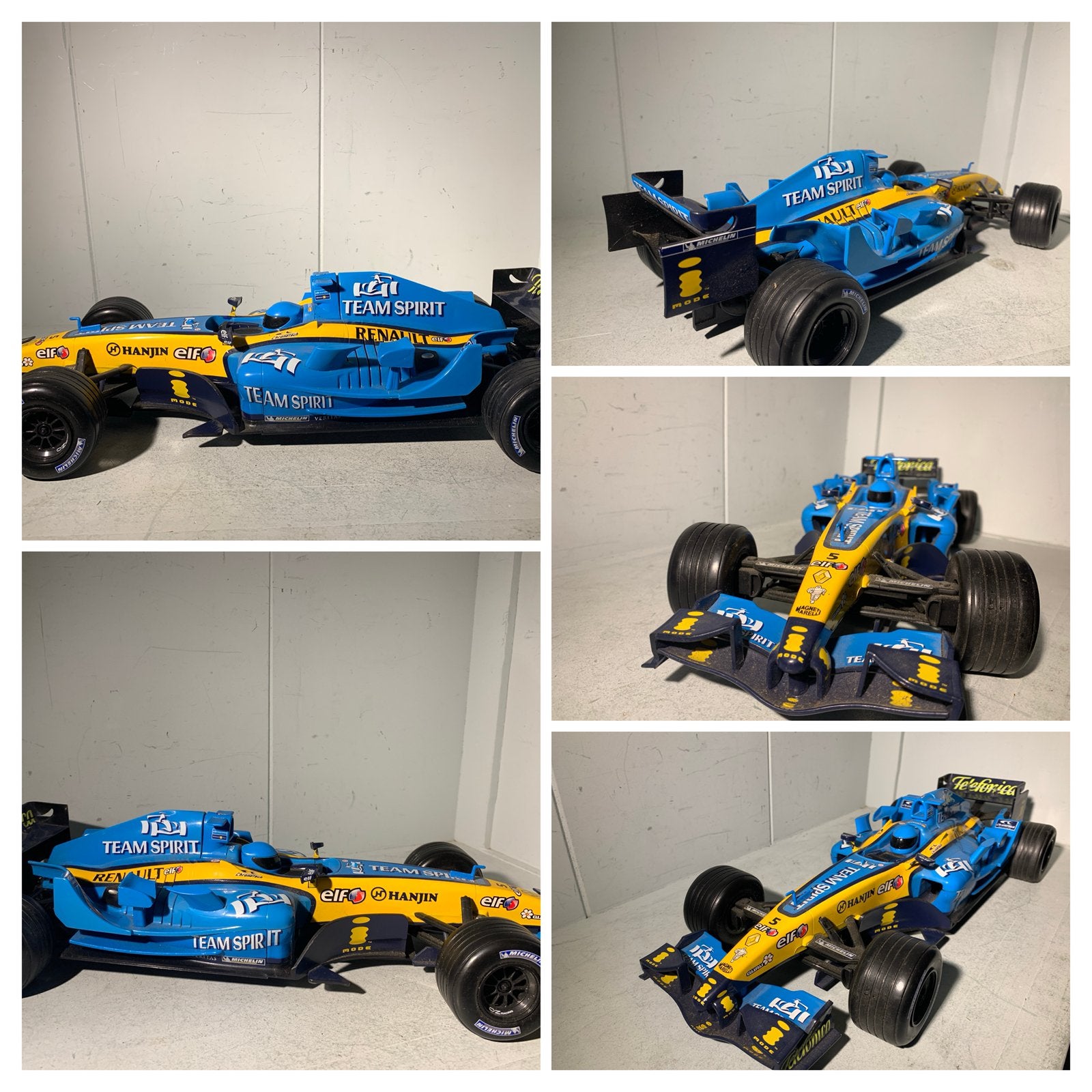 Renault F1 Team R26, Fisichella 3rd China GP ‘06 - 1:14/1:18, Ophalen of Verzenden, Gebruikt, Formule 1