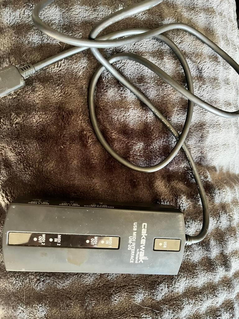 Cakewalk UM-2G USB MIDI Interface - Roland, Ophalen of Verzenden, Gebruikt