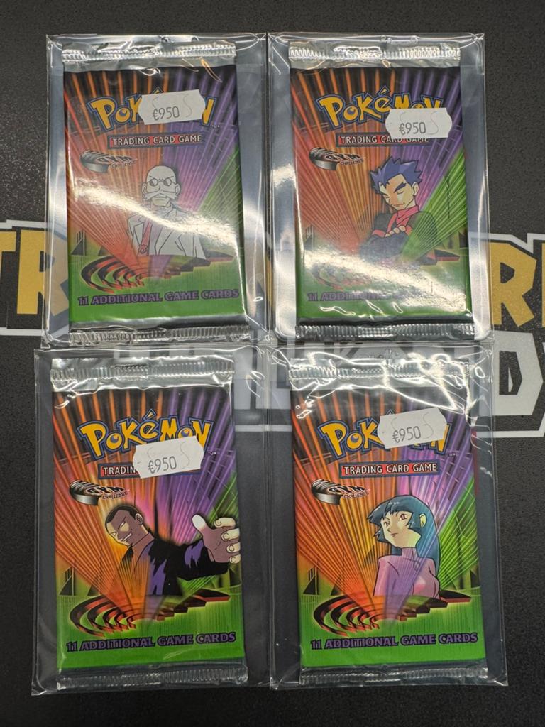 Pokemon Gym Challenge GUARANTEED HEAVY Booster Pack Sealed, Ophalen of Verzenden, Zo goed als nieuw, Booster