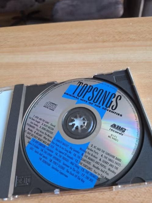 Cd topsongs, hits of the seventies h, Ophalen of Verzenden, Zo goed als nieuw, Pop