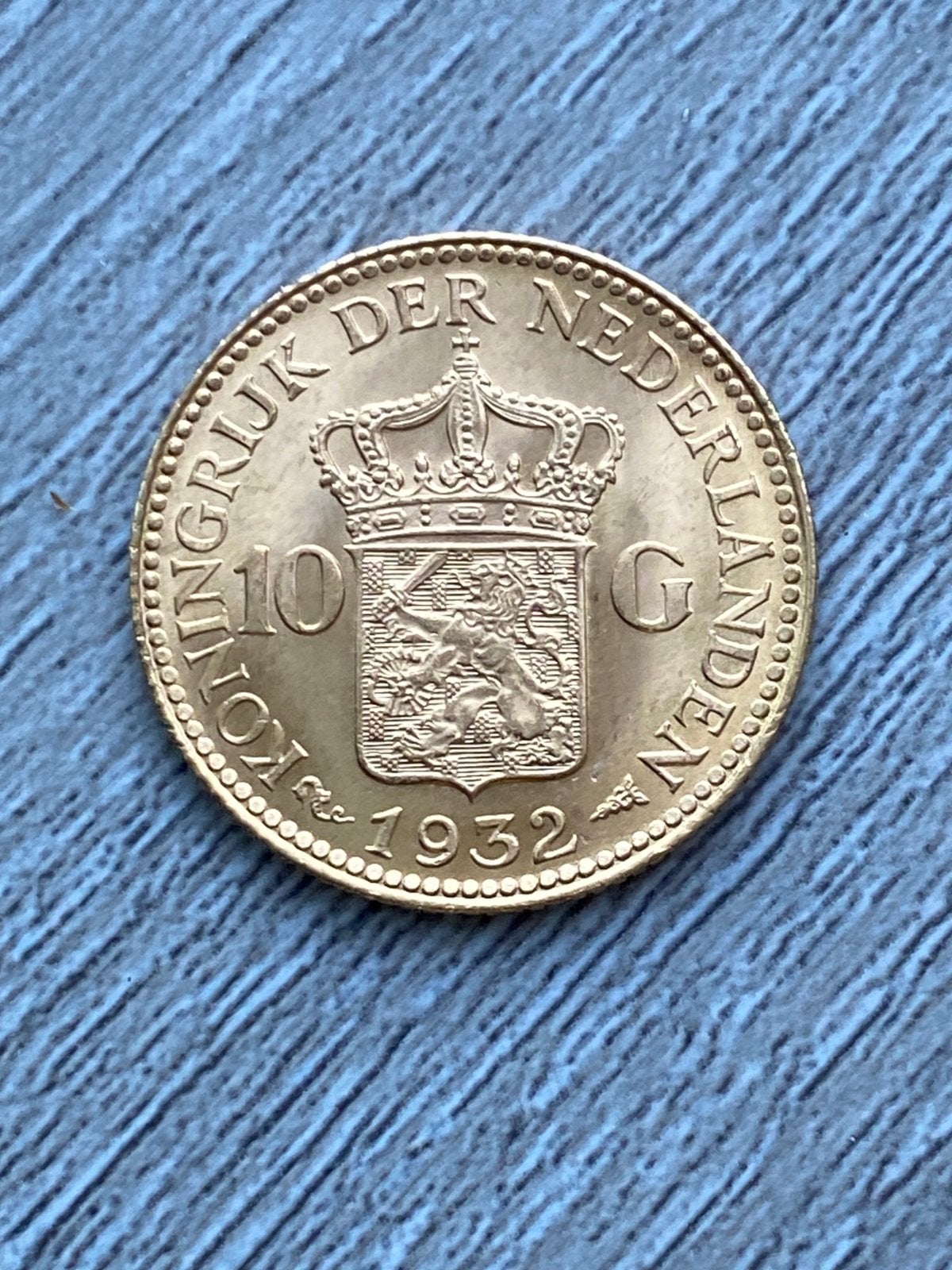 Gouden tientje, Ophalen of Verzenden, Koningin Wilhelmina, 10 gulden