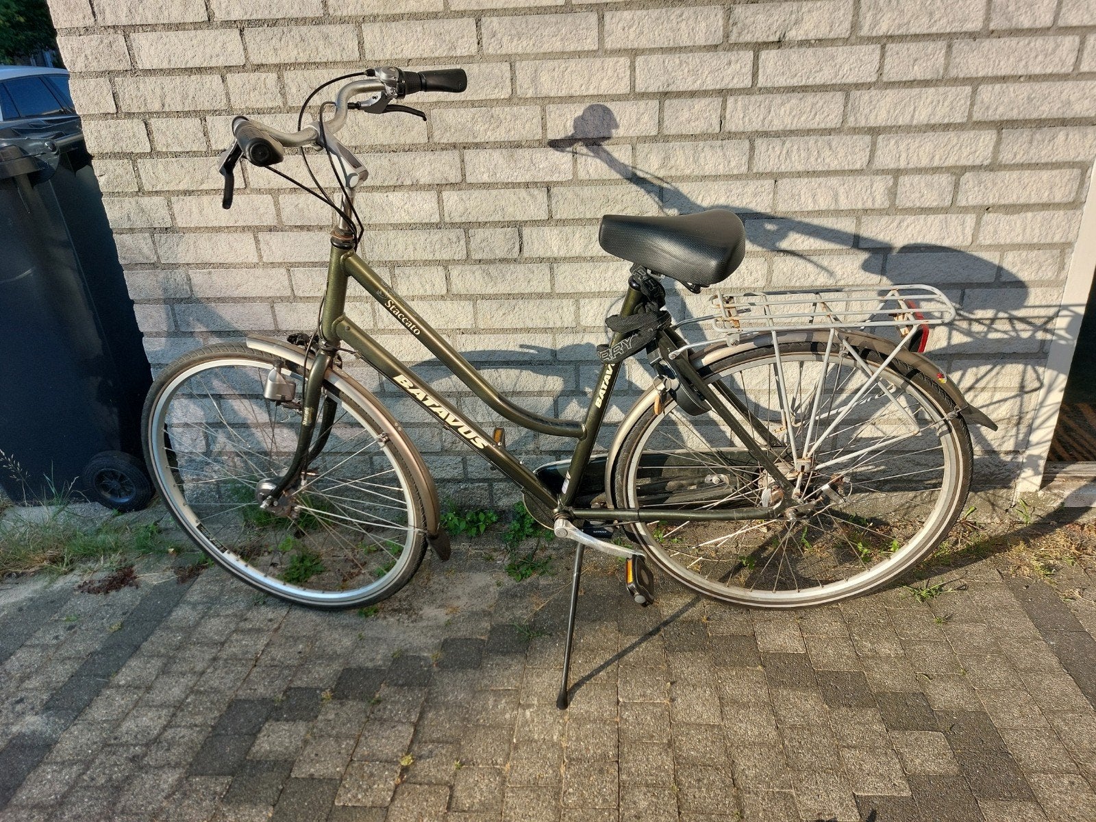 Damesfiets Batavus Staccato opknapper, Fietsen en Brommers, Ophalen, Versnellingen, Batavus, Trommelrem
