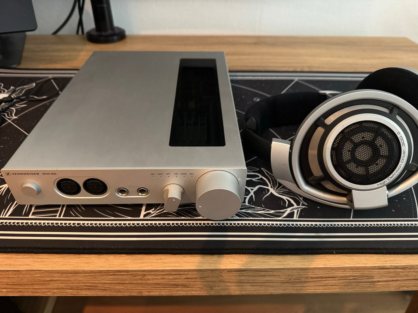 Sennheiser HD 800 & HDVD 800 Versterker, Ophalen, Zilver, Sennheiser, Zo goed als nieuw