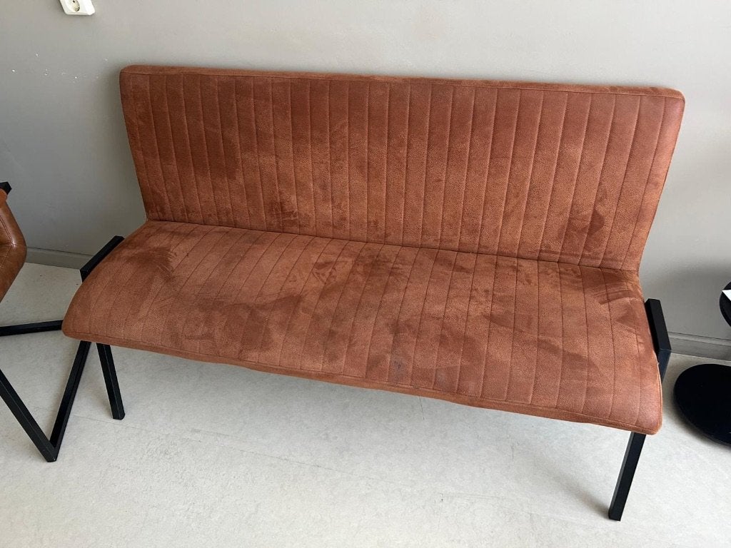 Comfortabele Gestoffeerde Eetkamerbank  | Nette Staat, Ophalen, Gebruikt, Minder dan 75 cm, 150 tot 200 cm