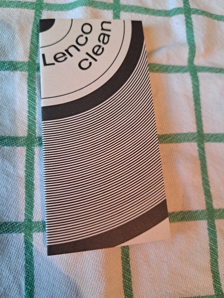 Boekje Lenco Clean, Ophalen of Verzenden, Zo goed als nieuw, Thorens