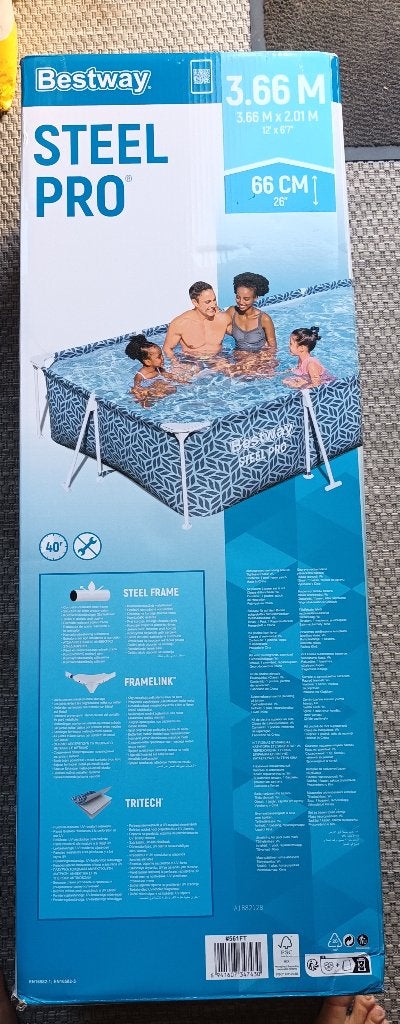 Bestway zwembad, Tuin en Terras, Zwembaden, Ophalen, Nieuw, Opzetzwembad, 200 tot 400 cm