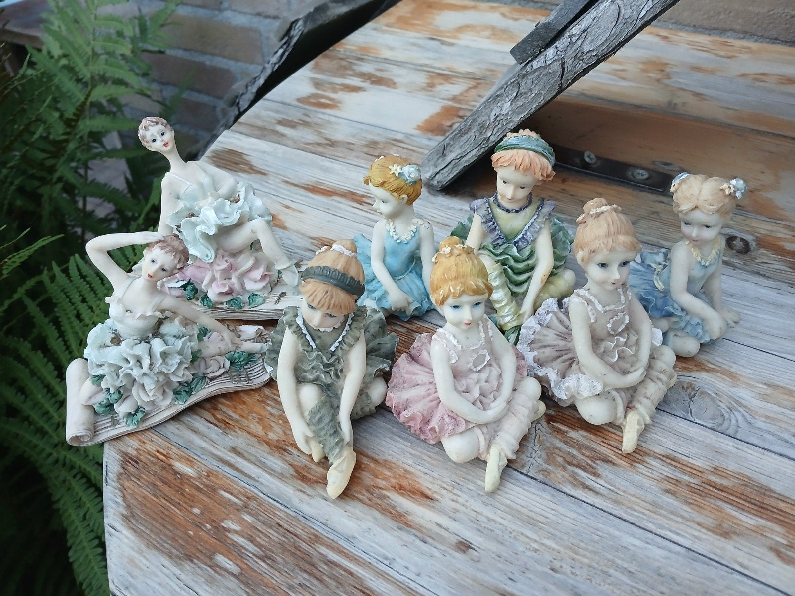ballerina beeldjes, Gebruikt, Meerkleurig, Overige materialen, Overige stijlen