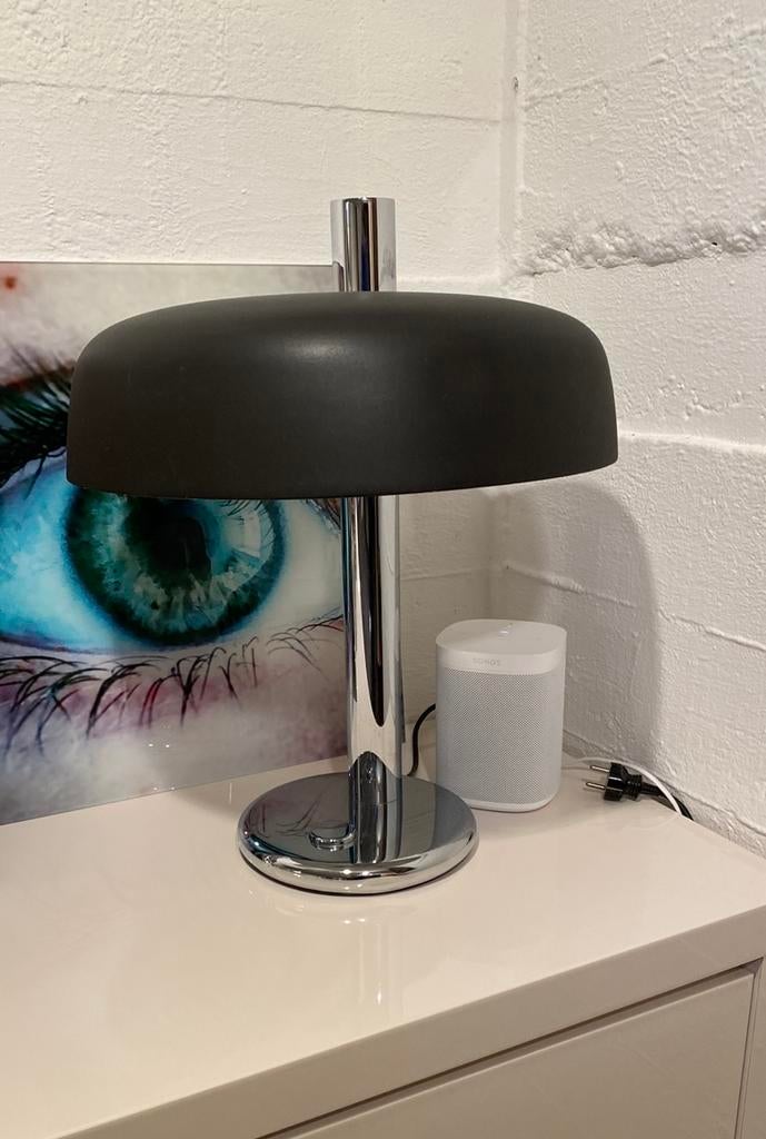 Hillebrand Tafellamp Bauhaus Pfaender Stijl, Huis en Inrichting, Lampen | Tafellampen, Ophalen, Gebruikt, 50 tot 75 cm, Metaal