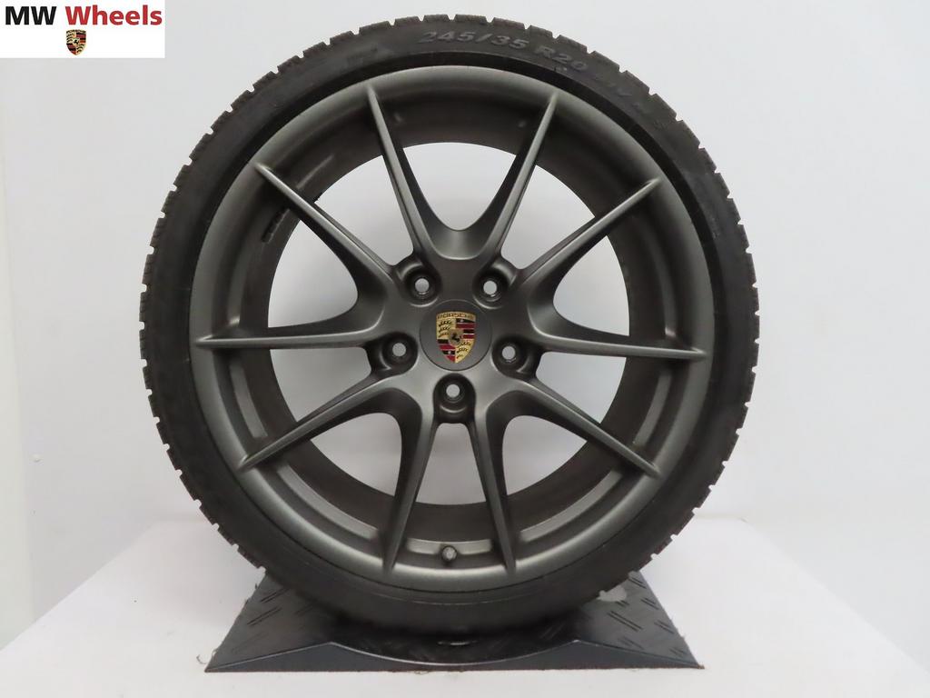 Porsche 20 inch Origineel velgen 911 991  4 S winterbanden, Gebruikt, -, -, Banden en Velgen