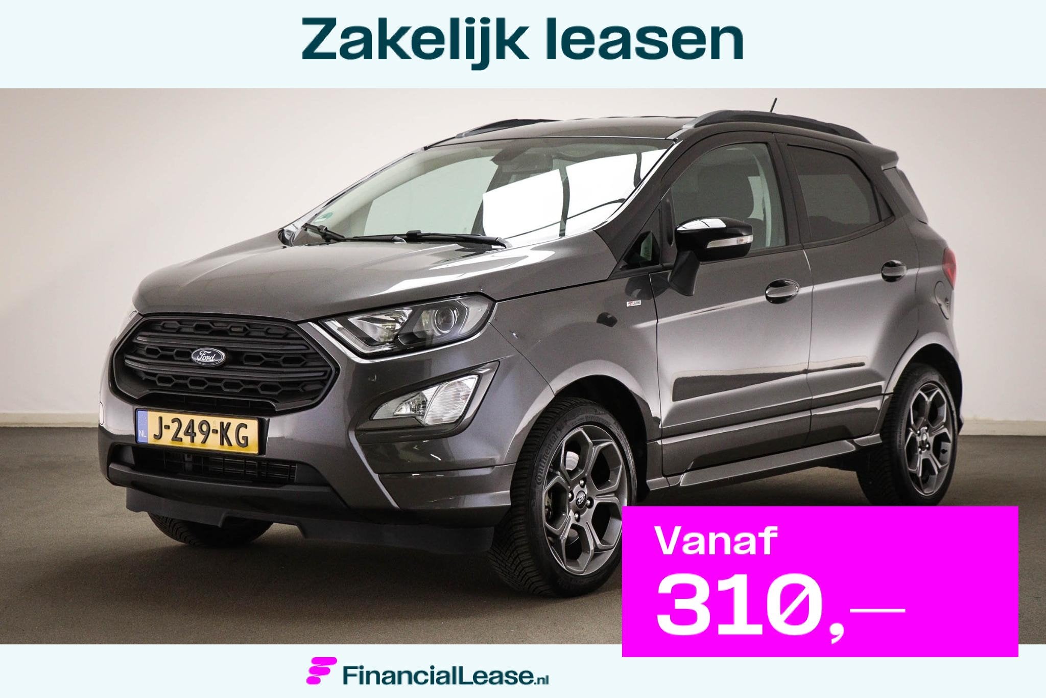 Ford EcoSport 1.0 EcoBoost ST-Line Black | WINTER PACK | STU, 125 pk, Gebruikt, Ecosport, Met garantie (alle)