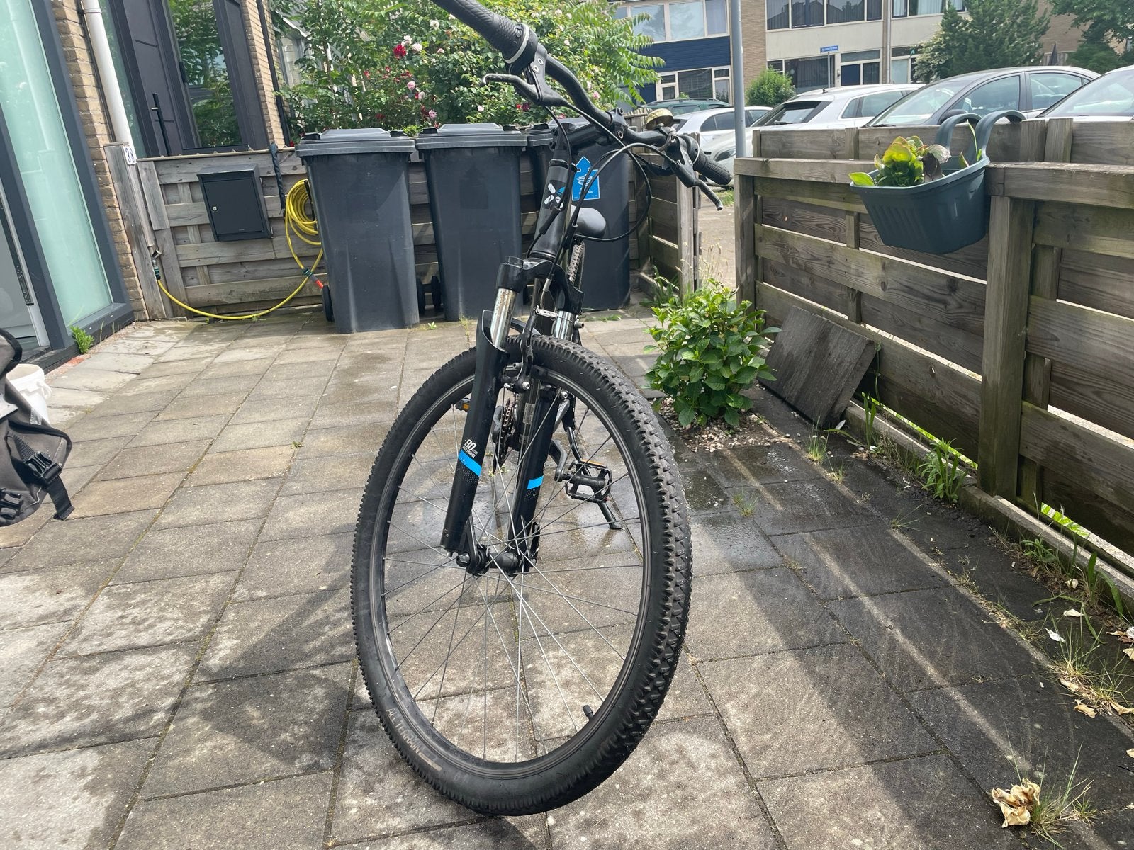 Rockrider ST 100 Mountainbike - Grijs/Blauw, Overige merken, Gebruikt, Hardtail, Heren