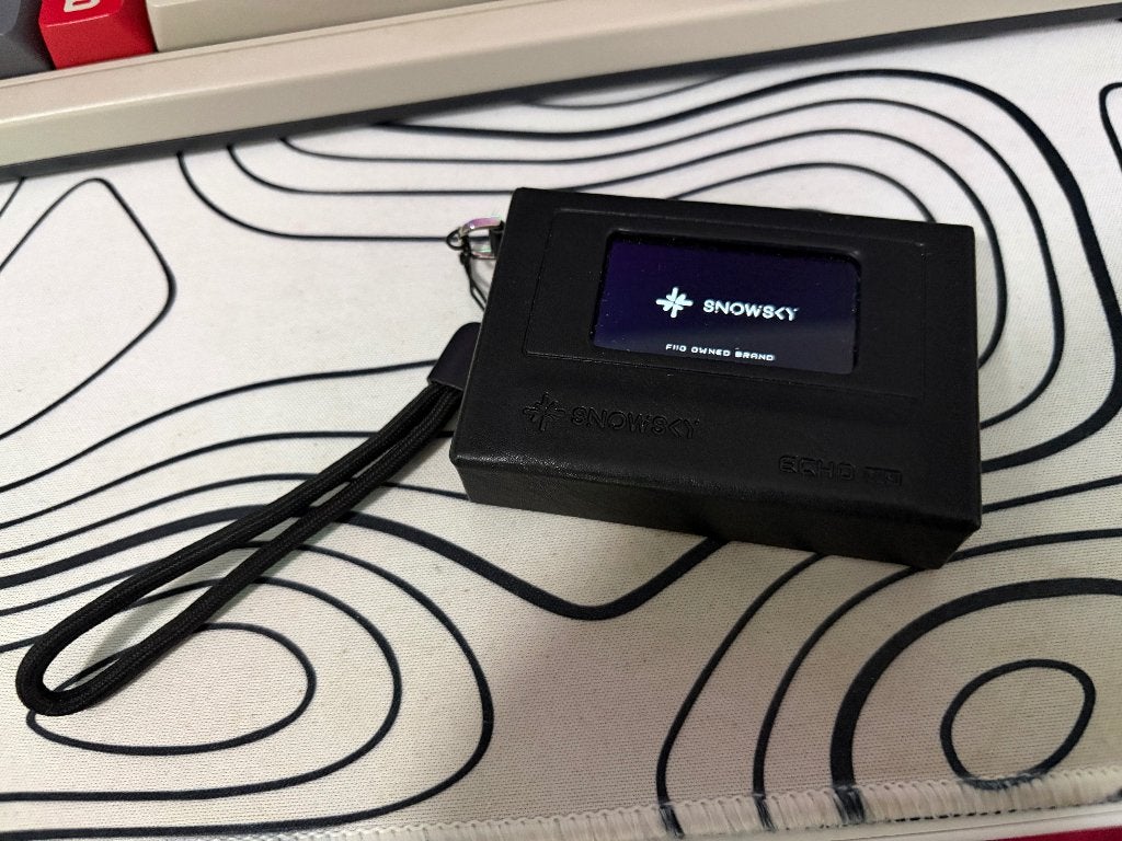 FiiO Snowsky Echo Mini muziekspeler zwart met originele hoes, Ophalen of Verzenden, Zo goed als nieuw, Overige merken, Minder dan 2 GB