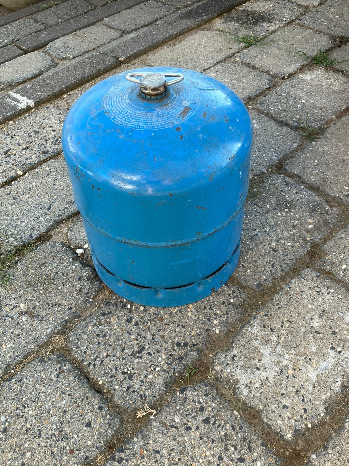 Camping gasfles, Caravans en Kamperen, Ophalen, Gebruikt