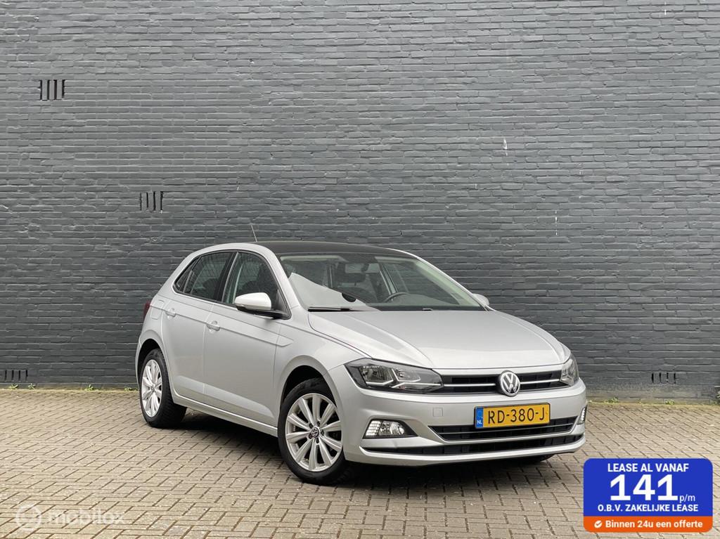 Volkswagen Polo 2G 1.0 TSI 95 PK 5 DRS Airco/ACC/PDC, Auto's, Voorwielaandrijving, Stof, 23 km/l, Origineel Nederlands