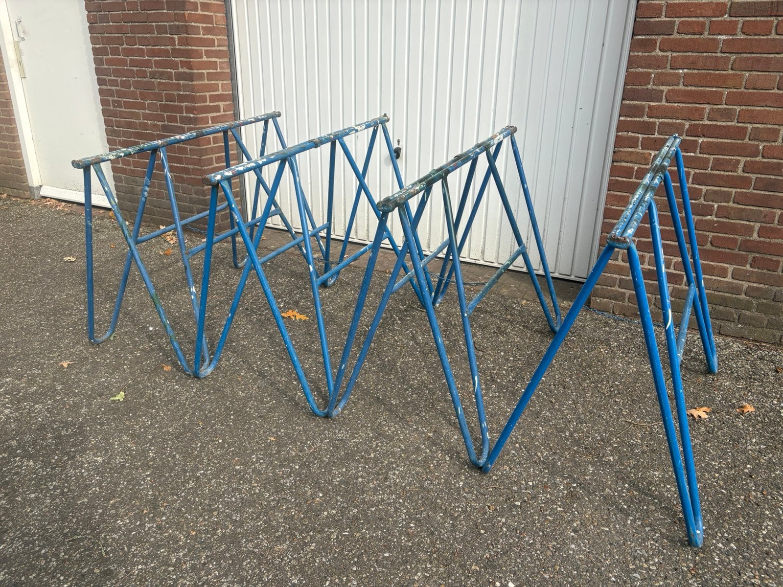 Foto 7 van Schragen, klapschraag, stalen klapschragen.