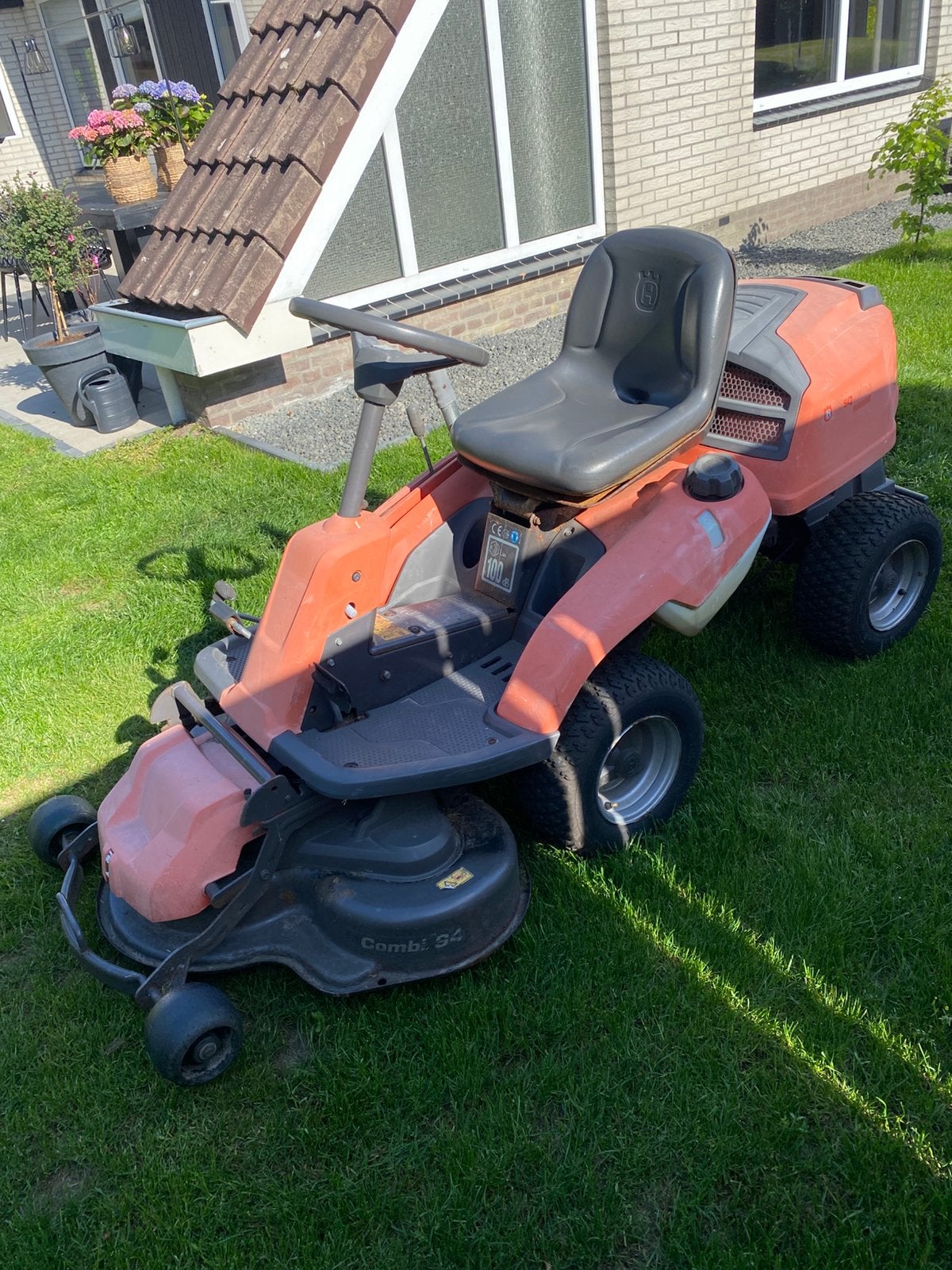Husqvarna 213c, Tuin en Terras, Grasmaaiers, Ophalen, Gebruikt, 50 cm of meer