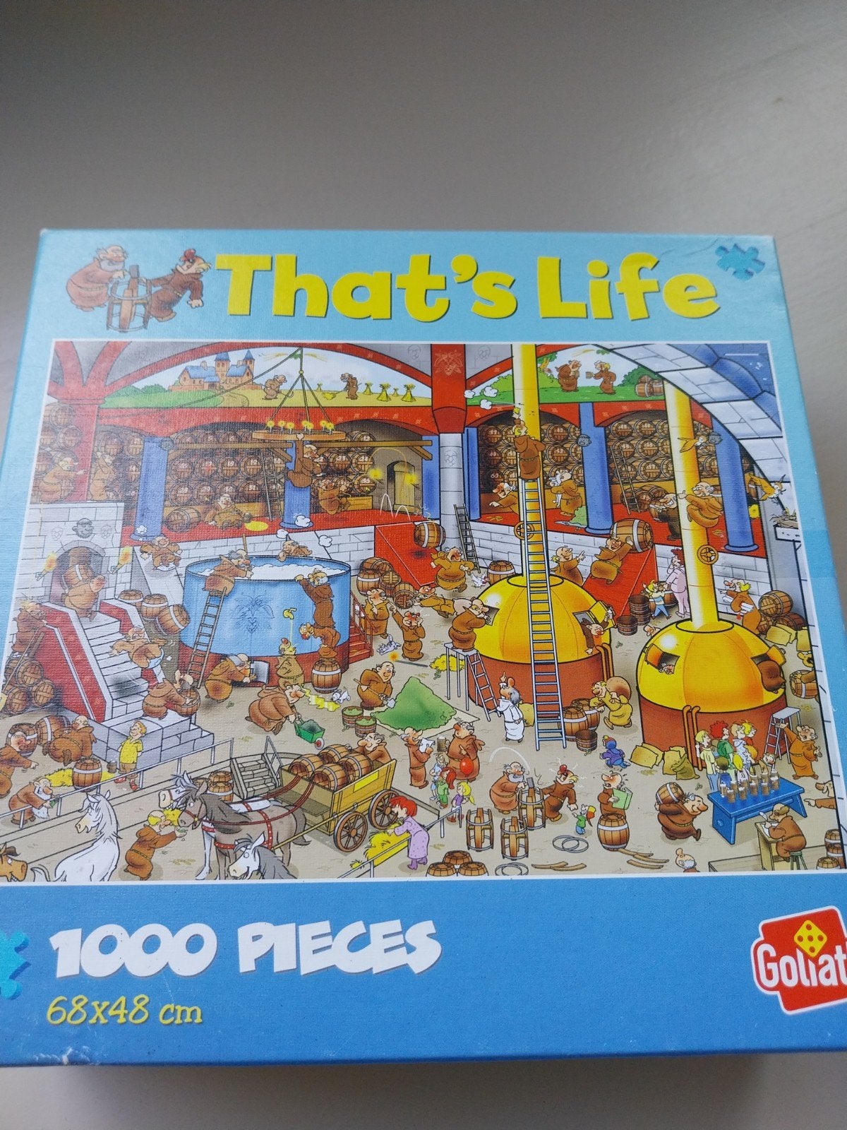 That's life 1000 stukjes puzzel, Ophalen, 500 t/m 1500 stukjes, Zo goed als nieuw
