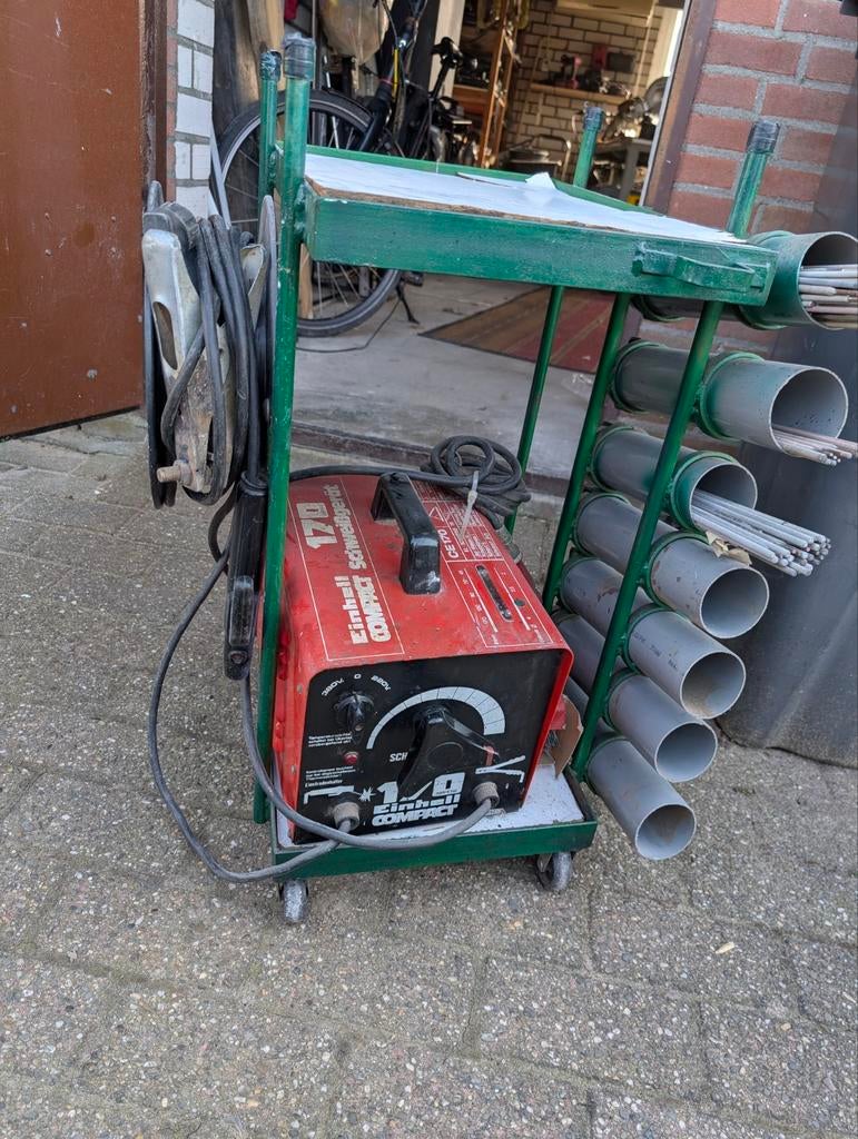 Einhell Compact 170 lasapparaat 220/380v, Ophalen, Gebruikt, 150 tot 250 ampère, Elektroden
