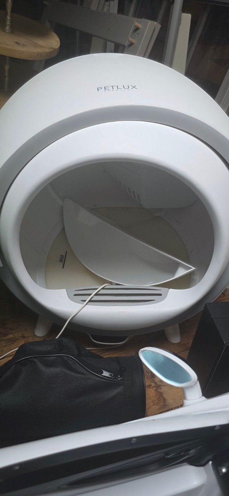 elektrische katten bak, Ophalen of Verzenden, Zelfreinigend, Gebruikt, Open