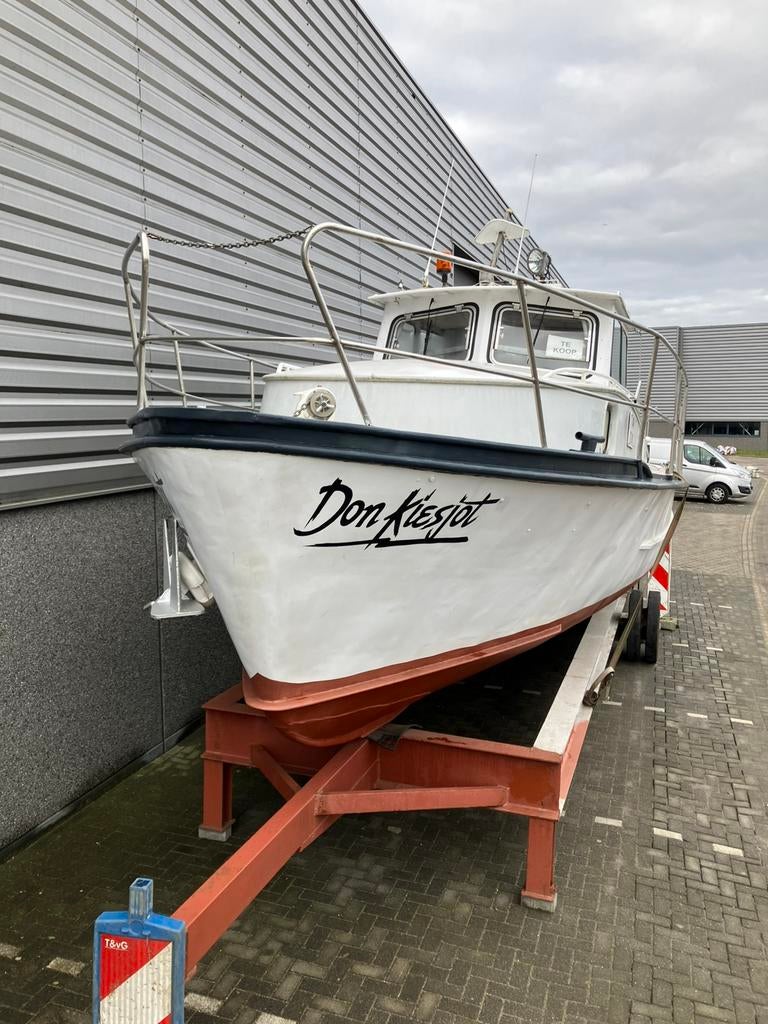 Schottel motorboot ex politie, Ophalen, Gebruikt