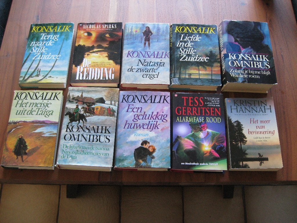 46 STUKS KONSALIK BOEKEN IN GOEDE STAAT, Ophalen of Verzenden, Zo goed als nieuw