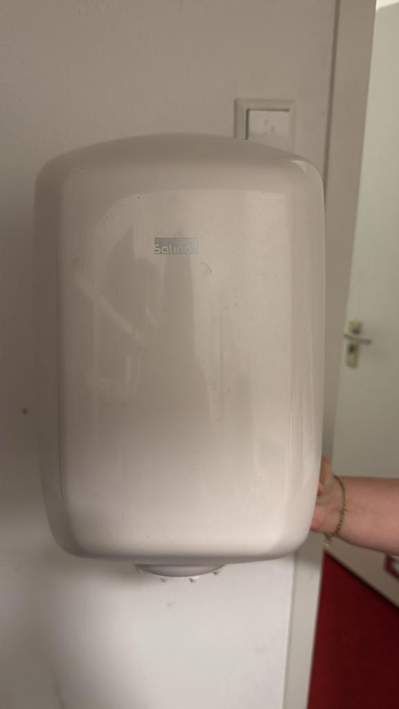 Satino Toiletpapier Dispenser - Wit, Huis en Inrichting, Ophalen of Verzenden