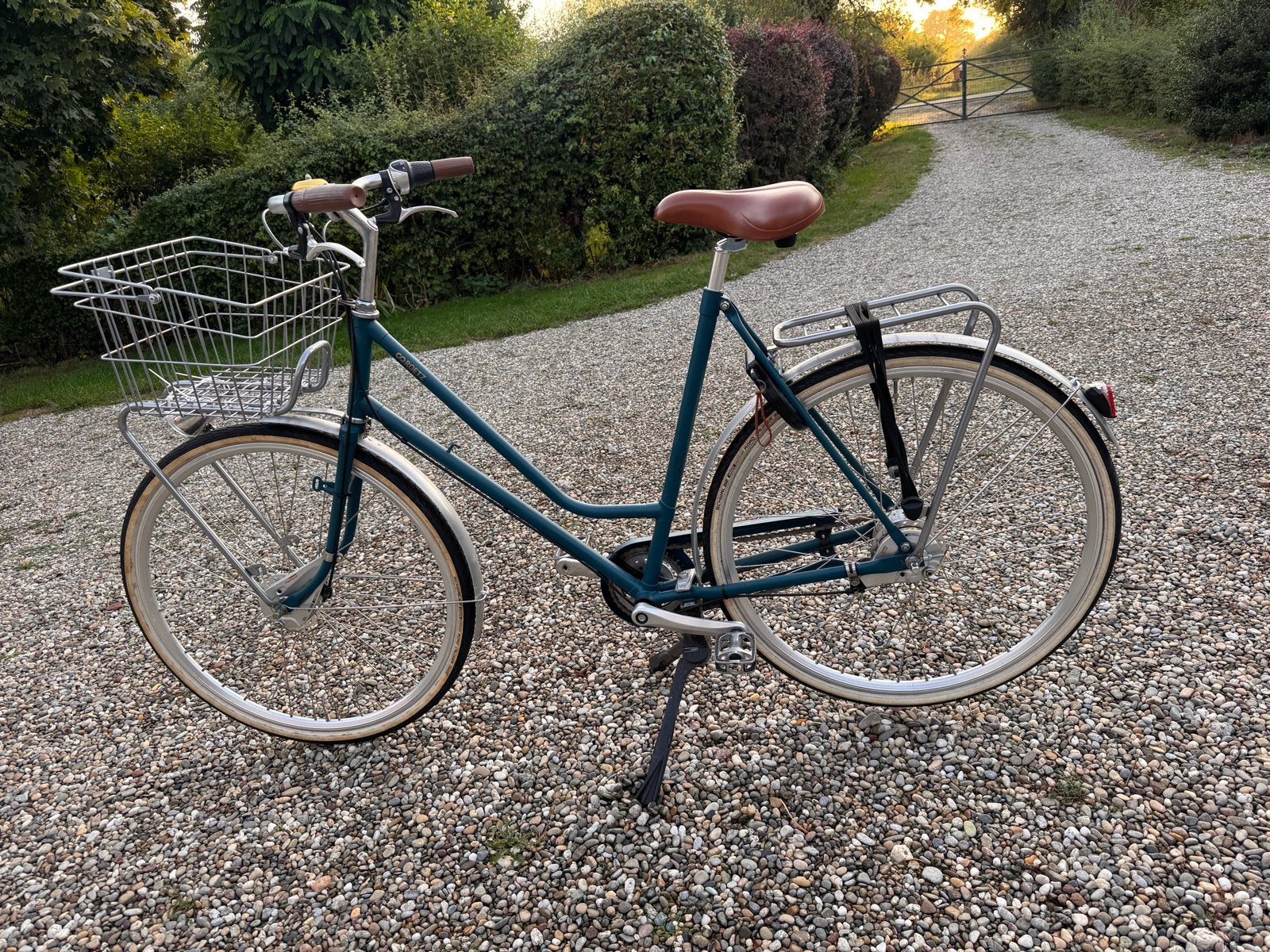 Roetz fiets met mand en 7 versnellingen, Terugtraprem, 53 tot 56 cm, Versnellingen, Zo goed als nieuw