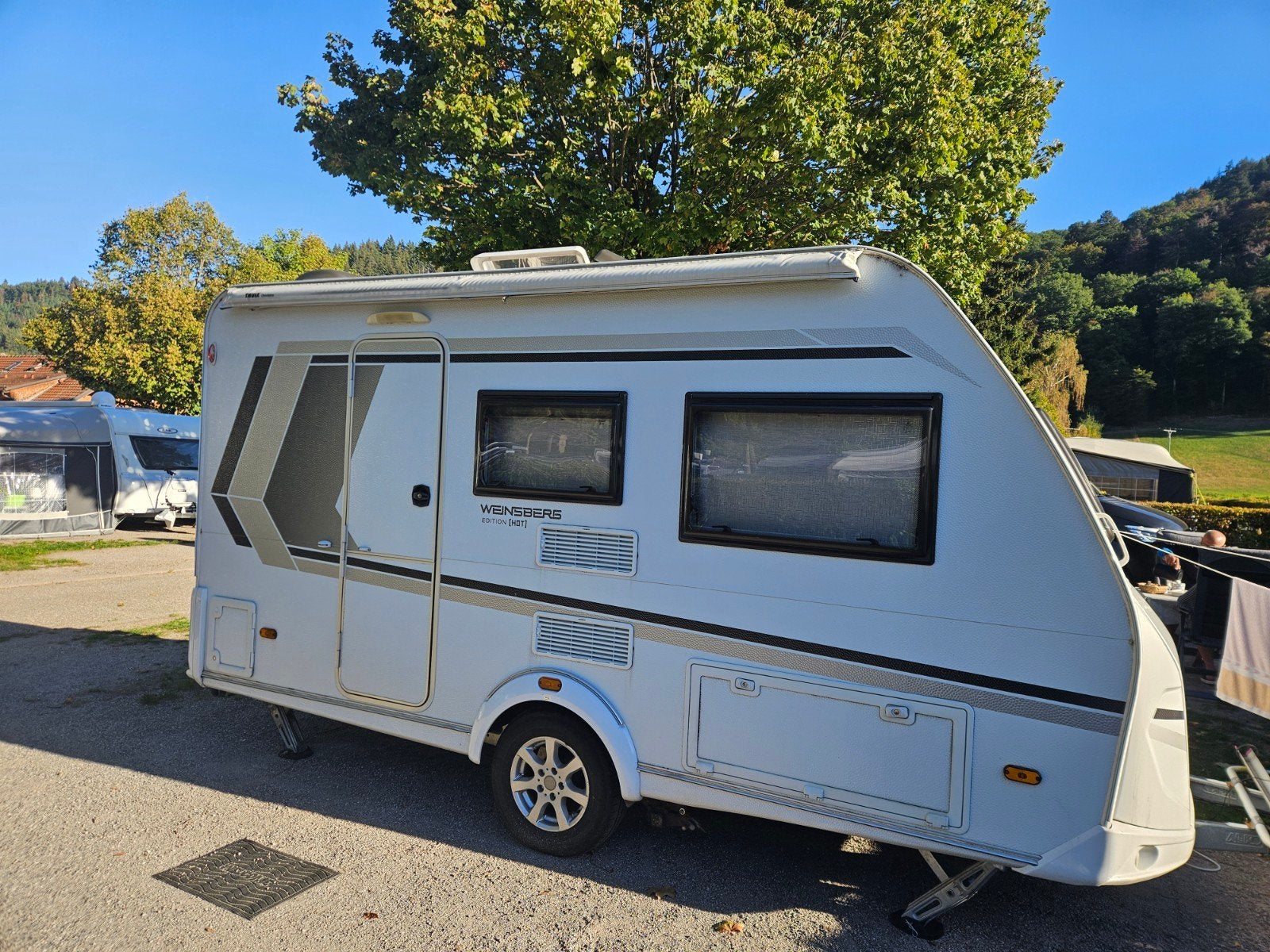 Weinsberg CaraTwo 390 editie hot uit sept. 2020  Nieuwstaat!, Overige merken, Treinzit, Particulier, Tot en met 4