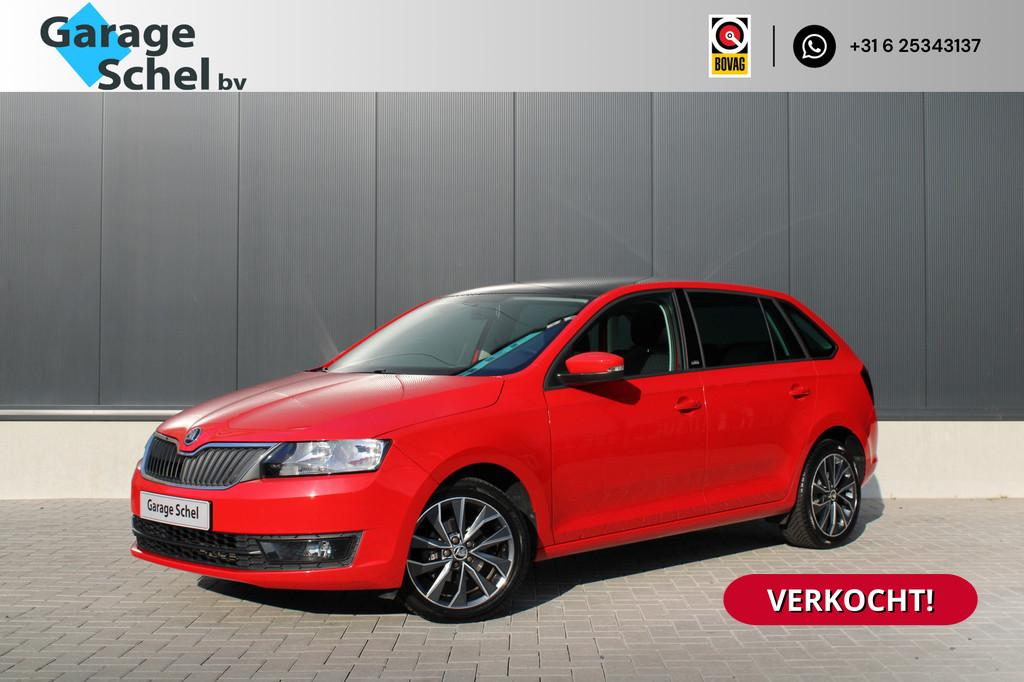 Skoda Rapid Spaceback 1.2 TSI Greentech Edition 90pk - Navi, Auto's, 12 maanden, Stof, 4 cilinders, 49 €/maand